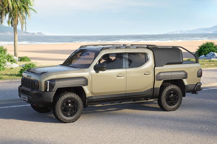 Kia Tasman revealed as brand's first ever pickup